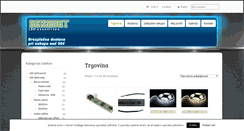 Desktop Screenshot of led.bermont.si