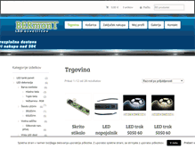 Tablet Screenshot of led.bermont.si